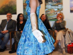 Fashion Show in der Contemplor Galerie Wien am 14. 03. 2024